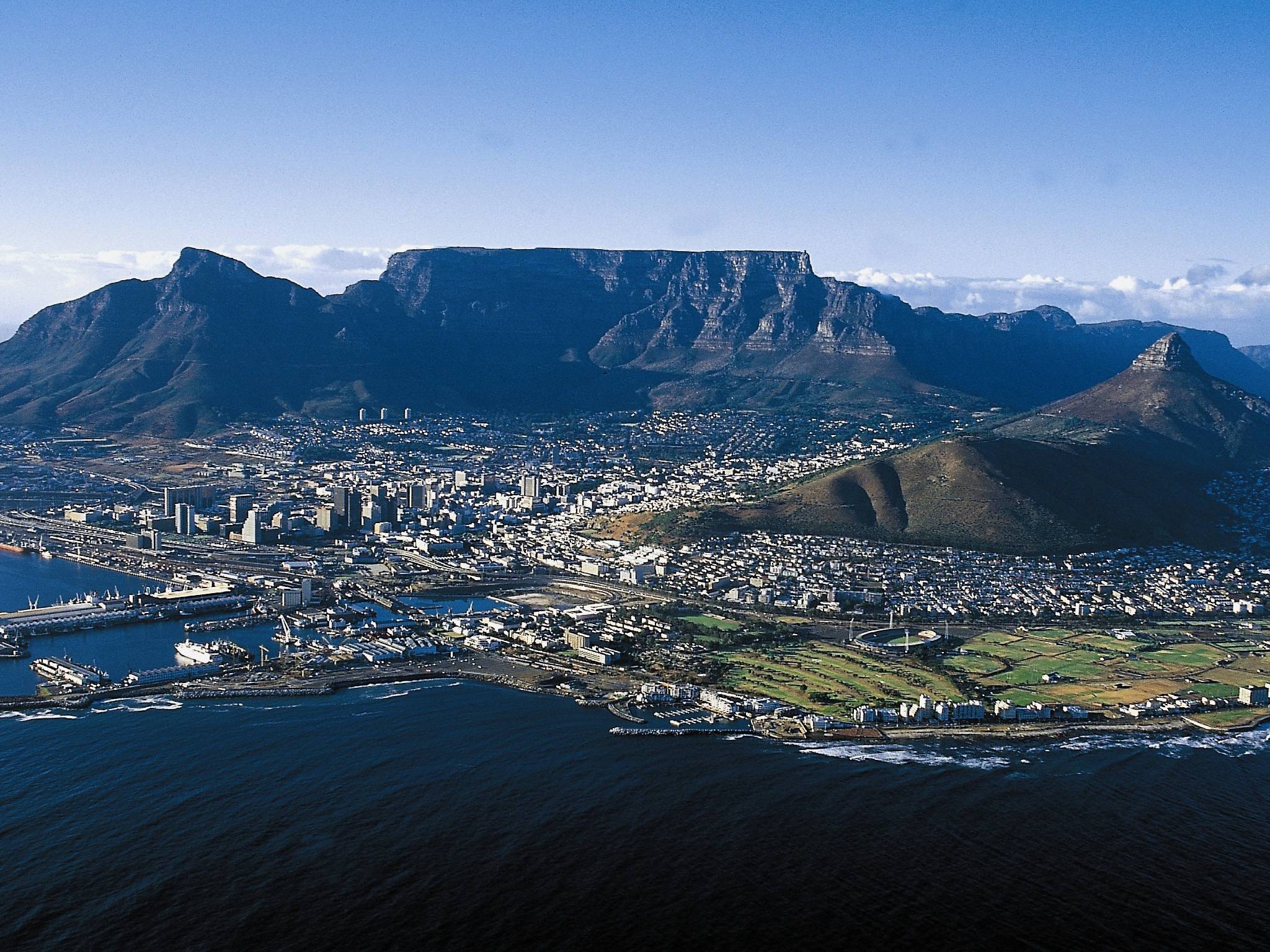 table mountain and cape town table mountain and cape town